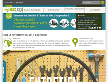 Tablet Screenshot of ecox.fr